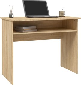 vidaXL Γραφείο Χρώμα Sonoma Δρυς 90 x 50 x 74 εκ. από Επεξ. Ξύλο