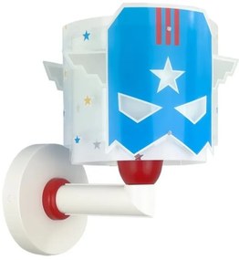 Παιδικό Φωτιστικό Τοίχου Απλίκα 1xE27 Μπλε Blue Hero 61819 Ango-61819-Μπλε 61819