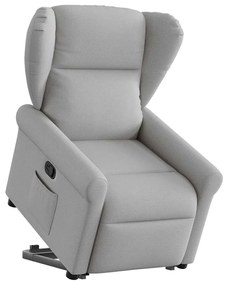 Μόνιμη καρέκλα ανάκλισης Ύφασμα Γκρι σύννεφο