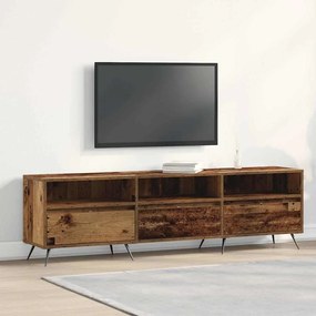vidaXL Ντουλάπα TV Παλιού Ξύλου 150x30x44,5 εκ. Από Μηχανικά ξύλα