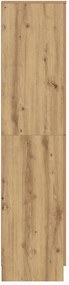 vidaXL Highboard Artisan Oak 35 x 39 x 168 εκ.