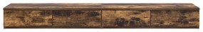 vidaXL Συστήματα Φυλάκης Καπνιστού Δρυός 135x36,5x16,5 εκ Από Ξύλο
