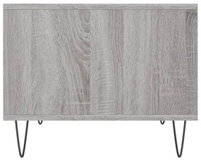 vidaXL Τραπεζάκι Σαλονιού Γκρι Sonoma 60x50x40 εκ. από Επεξεργ. Ξύλο