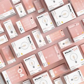 LED Filament Λαμπτήρας N02 Αχλάδι ST64 Διαφανής 7W 806Lm E27 3500K Dimmable