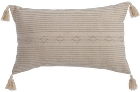 Μαξιλάρι Διακοσμητικό (Με Γέμιση) Resan Beige Nef-Nef Homeware 33X55 100% Cotton