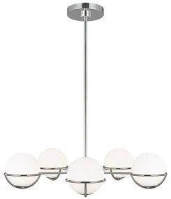 Κρεμαστό Φωτιστικό Οροφής 5xG9 Apollo Elstead Lighting-FE-APOLLO5-PN-Νίκελ Ματ FE-APOLLO5-PN