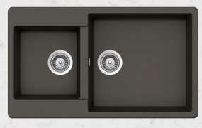 Schock Element 31290 - Νεροχύτης Κουζίνας Γρανίτη 86x50 - Asphalt