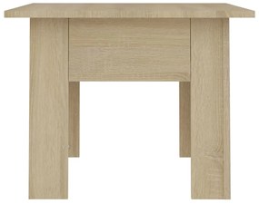 vidaXL Τραπεζάκι Σαλονιού Sonoma Δρυς 55 x 55 x 42 εκ. Μοριοσανίδα