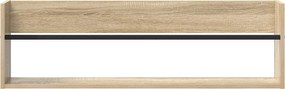 vidaXL Ράφι Περιοδικών Δρύς Sonoma 100 x 12 x 30 εκ Επεξεργασμένο ξύλο