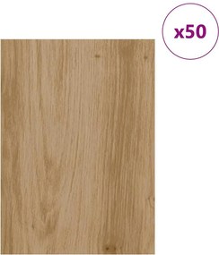 vidaXL Διακοσμητικά Πάνελ 50 τμχ. Artisan Oak 30 x 42 x 0.27 εκ