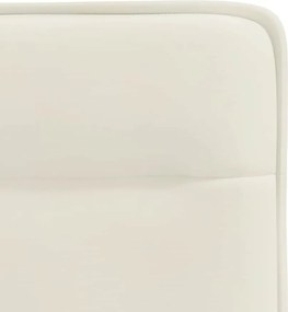 vidaXL Καρέκλες Τραπεζαρίας 6 τεμ. Κρεμ Βελούδινες