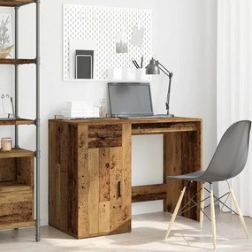 vidaXL Γραφείο Παλιό Ξύλο 100x49x75 εκ. από Μοριοσανίδα