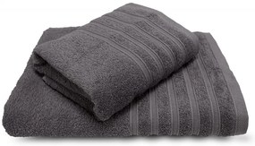 Σετ Πετσέτες 3τμχ Βαμβακερές Daily Grey SB HOME