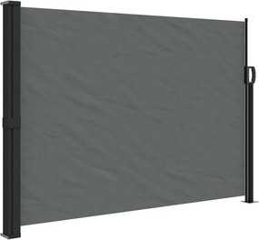 vidaXL Πτυσσόμενη Πλαϊνή Τέντα Ανθρακί 140x600 εκ.