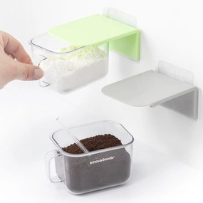 Αφαιρούμενα αυτοκόλλητα δοχεία κουζίνας Handstore InnovaGoods x2