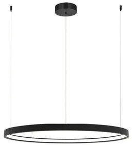 Κρεμαστό Φωτιστικό Οροφής 60cm LED 28W IP20 3000K Zambelis-23033-Μαύρο 23033