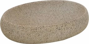 vidaXL Νιπτήρας Οβάλ Χρώμα Άμμου 59 x 40 x 15 εκ. Κεραμικός