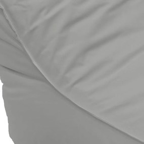 Πουφ ξαπλώστρα Leandro 100% αδιάβροχο ανθρακί 105x110x60 εκ. 105x110x60 εκ.