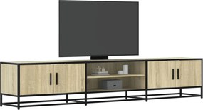 vidaXL Έπιπλο Τηλεόρασης Sonoma Δρυς 210x35x41 εκ. Επεξ. Ξύλο