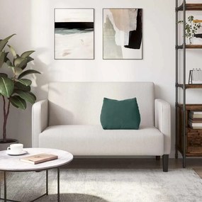 vidaXL Μαξιλάρι Πλάτης Σκούρο Πράσινο 45 x 20 x 35 εκ.