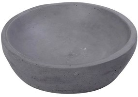 Διακοσμητικό Μπωλ TZS122 30x30x7cm Dark Grey Espiel Cement