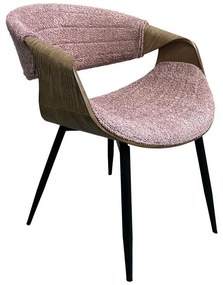 Dining Chair FL1829 Fylliana Pink 54x55x76 cm