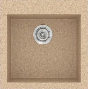 Sanitec Classic 339 (50×50) - Γρανιτένιος νεροχύτης - Granite BEIGE