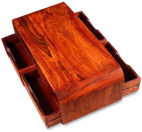 vidaXL Τραπεζάκι Σαλονιού 90 x 40 x 35 εκ. από Μασίφ Ξύλο Ακακίας