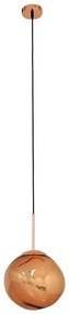 Φωτιστικό Οροφής Dixxon 01461 1xΕ27 Φ28x40cm Bronze GloboStar