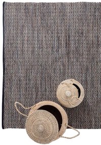 Χαλί Urban Cotton Kilim Venza Black Royal Carpet - 130 x 190 cm - 15URBVEB.130190