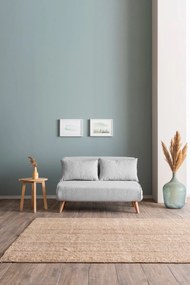 Διθέσιος Καναπές Κρεβάτι Γκρι FOLDE 80x120x79