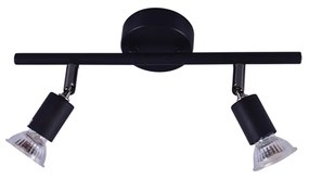 Σποτ Δίφωτο Homelighting Saba 77-3555 Black