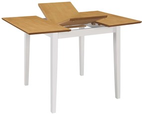 vidaXL Σετ Τραπεζαρίας 5 Τεμαχίων Λευκό από MDF