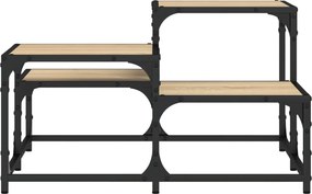 vidaXL Τραπεζάκι Σαλονιού Sonoma Δρυς 68 x 68 x 40 εκ. Επεξεργ. Ξύλο