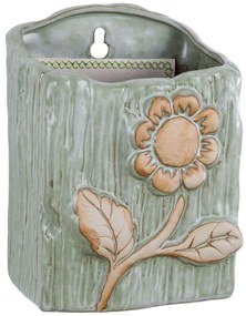 Κασπώ Bilbao 20536 13x10x17cm Green-Beige GloboStar Ceramic