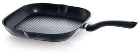 Τηγάνι Γκριλιέρα Cenit Induction 045-601-28-100/0 28x28cm Black Fissler 28cm Αλουμίνιο