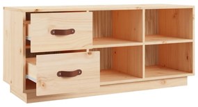 vidaXL Παπουτσοθήκη 100x34x45 εκ. από Μασίφ Ξύλο Πεύκου