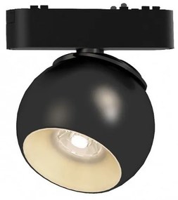 Σποτ Μαγνητικής Ράγας Bisqit VK/04473/CE/B/DW 40V Ultra Slim LED 12W 2700K-6000K 753lm 24° CRI>90 IP20 Black VKLed