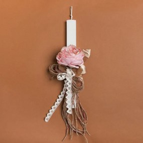 Beauty Home ΛΑΜΠΑΔΑ 33cm ΤΡΙΑΝΤΑΦΥΛΛΟ ΡΟΖ ΣΕ ΣΥΣΚΕΥΑΣΙΑ ΔΩΡΟΥ