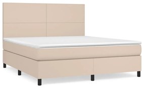 ΚΡΕΒΑΤΙ BOXSPRING ΜΕ ΣΤΡΩΜΑ ΚΑΠΟΥΤΣΙΝΟ 180X200 ΕΚ. ΣΥΝΘ. ΔΕΡΜΑ 3142742