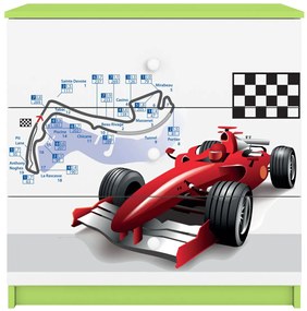 Συρταριέρα Babydreams Cartoon-Prasino-Formula