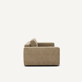 Καναπές 3 θέσεων compact από βελούδο stonewashed, SKANDER