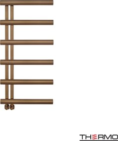Thermo Accent Antique Brass - Θερμαινομενη πετσετοκρεμάστρα - 50x100 cm