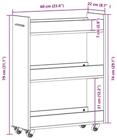 ΈΠΙΠΛΟ ΜΕ ΡΟΔΕΣ ΚΑΦΕ ΔΡΥΣ 60X22X79 ΕΚ. ΕΠΕΞΕΡΓΑΣΜΕΝΟ ΞΥΛΟ 840421