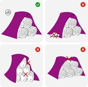 vidaXL Τάπητας 9,8x12,5 m 140 g/m² Πολυπροπυλένιο