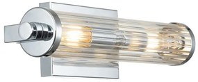 Απλίκα Φωτιστικό Μπάνιου 2xE14 IP44 Azores Quintiesse Elstead Lighting-QN-AZORES2-PC-Χρώμιο QN-AZORES2-PC