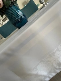 Stewehome Τραπεζομάντηλο με δαντέλα σε ορθογώνιο σχήμα Μπεζ 160x220 cm