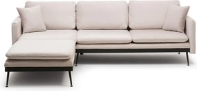 Γωνιακός Καναπές Εκρού REYA 65x245x75