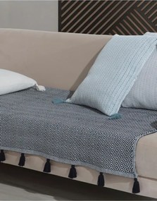 Stewehome Ριχτάρι καναπέ με πον εκρού 115x201 cm