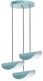 Φωτιστικό Οροφής Eger 892OPV2063 Φ50x106cm 3xE27 40W Turquoise Opviq